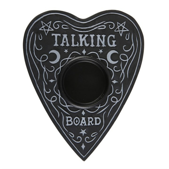 Heart Shaped Planchette Tea Light Candle Holder - Picture 3 of 3